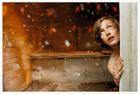 ©Ryan McGinley, Jonas Barn Snow Disco, 2008