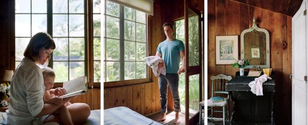 ©David Hilliard, Three, 2013.