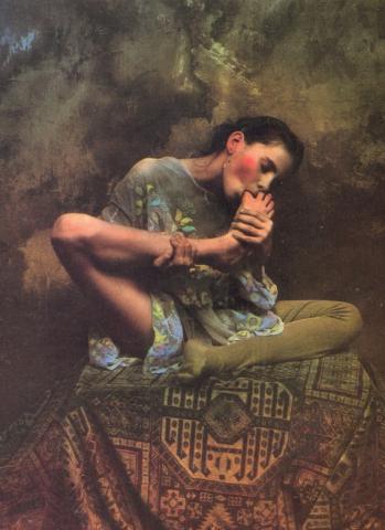 ©Jan Saudek, L'alluce, 1991