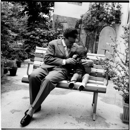 Efrem Raimondi, Con mio padre (fotografia di mia madre), 1962